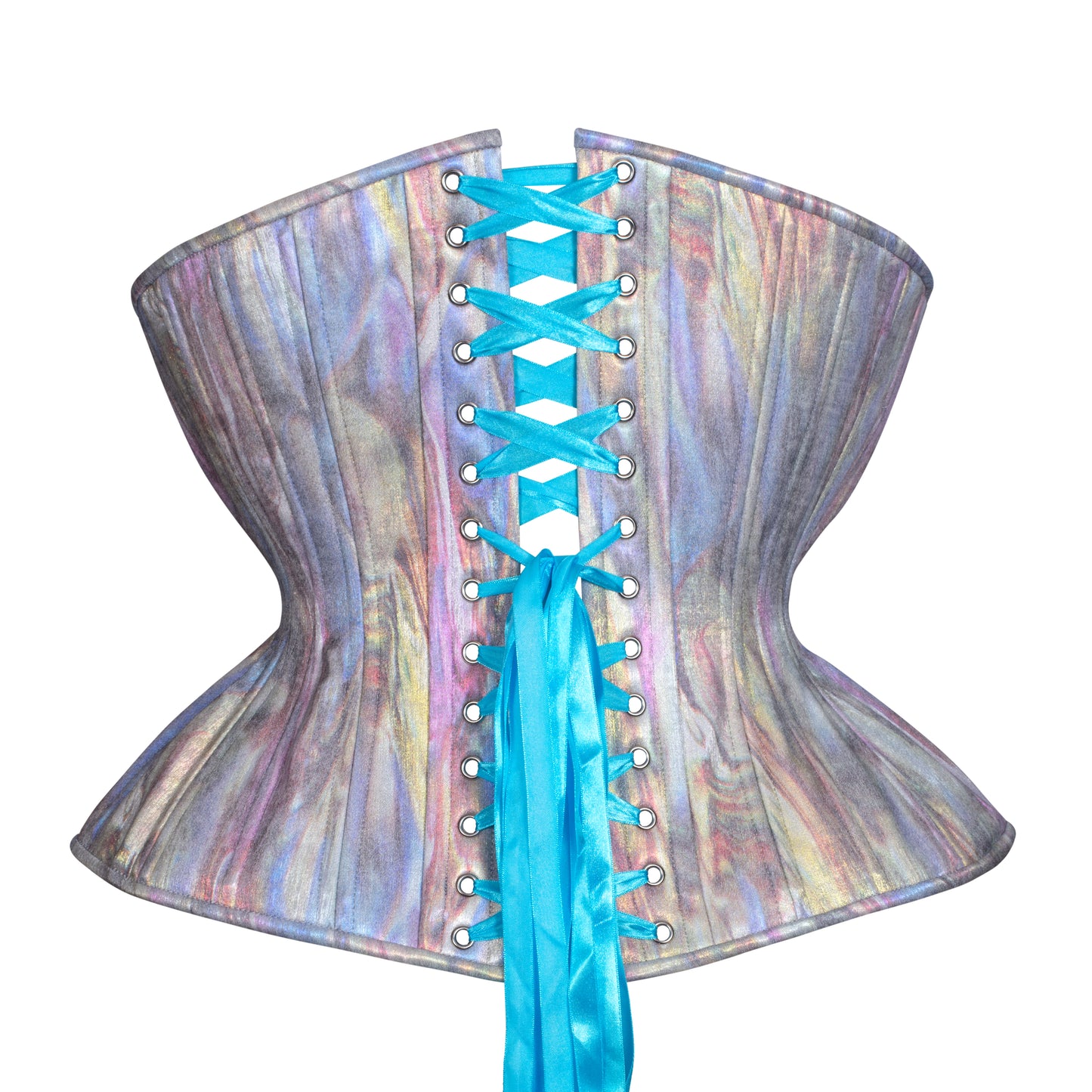 Impressionist Shimmer Cupped Corset, Gemini Silhouette, Regular