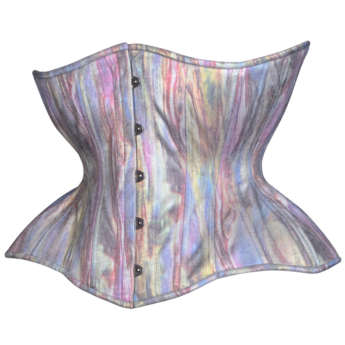 Impressionist Shimmer Cupped Corset, Gemini Silhouette, Regular
