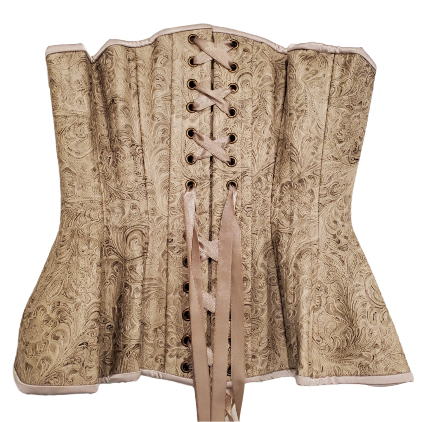 Wrought Iron Straight Corset, Gemini Silhouette, Regular