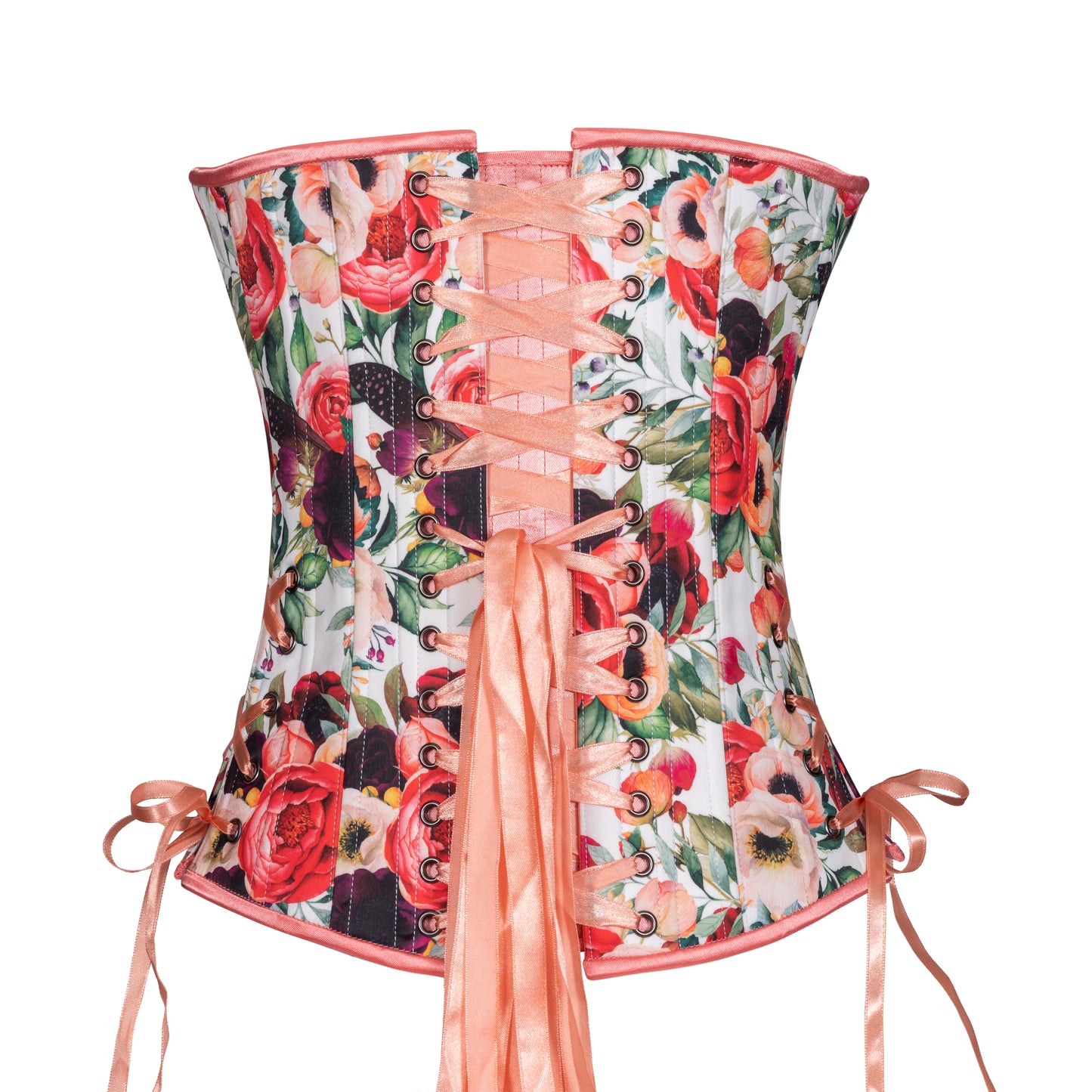Peonies in Bloom Overbust, Slim Silhouette, Regular
