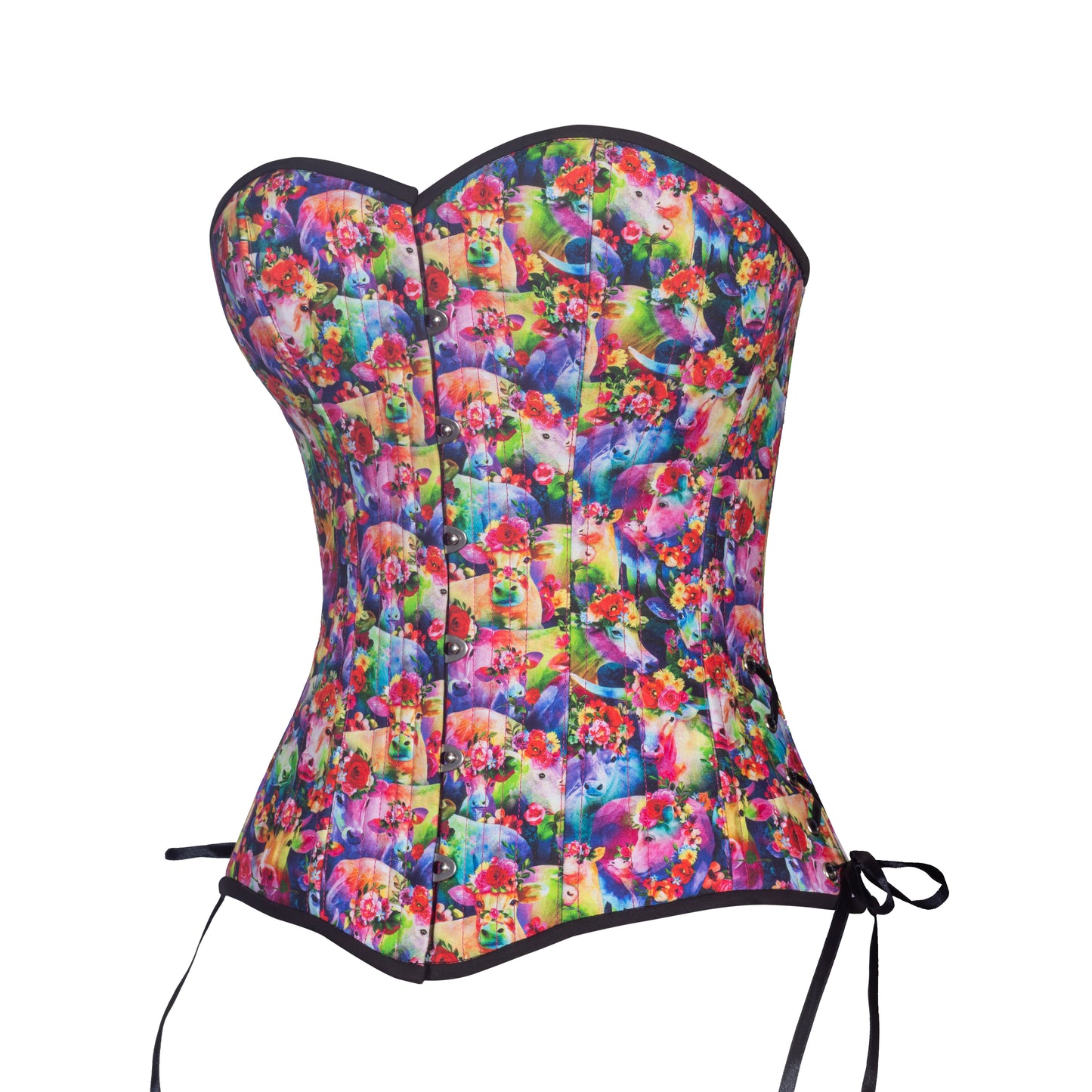 Cosmic Cows Overbust, Slim Silhouette, Regular