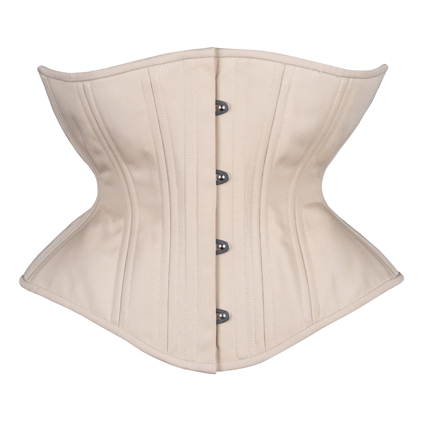 Beige Cotton Corset, Libra Silhouette, Regular