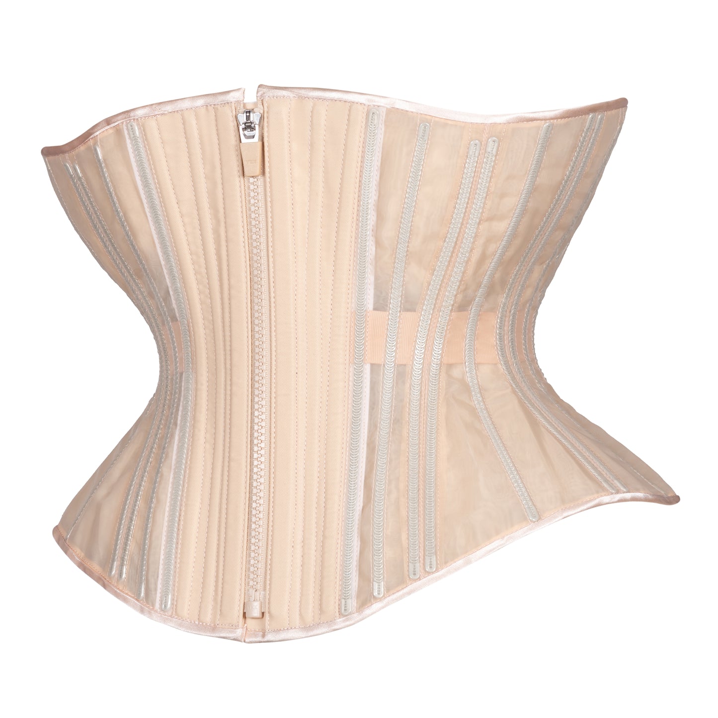 Beige Fine Mesh No Line Corset, Libra Silhouette, Regular