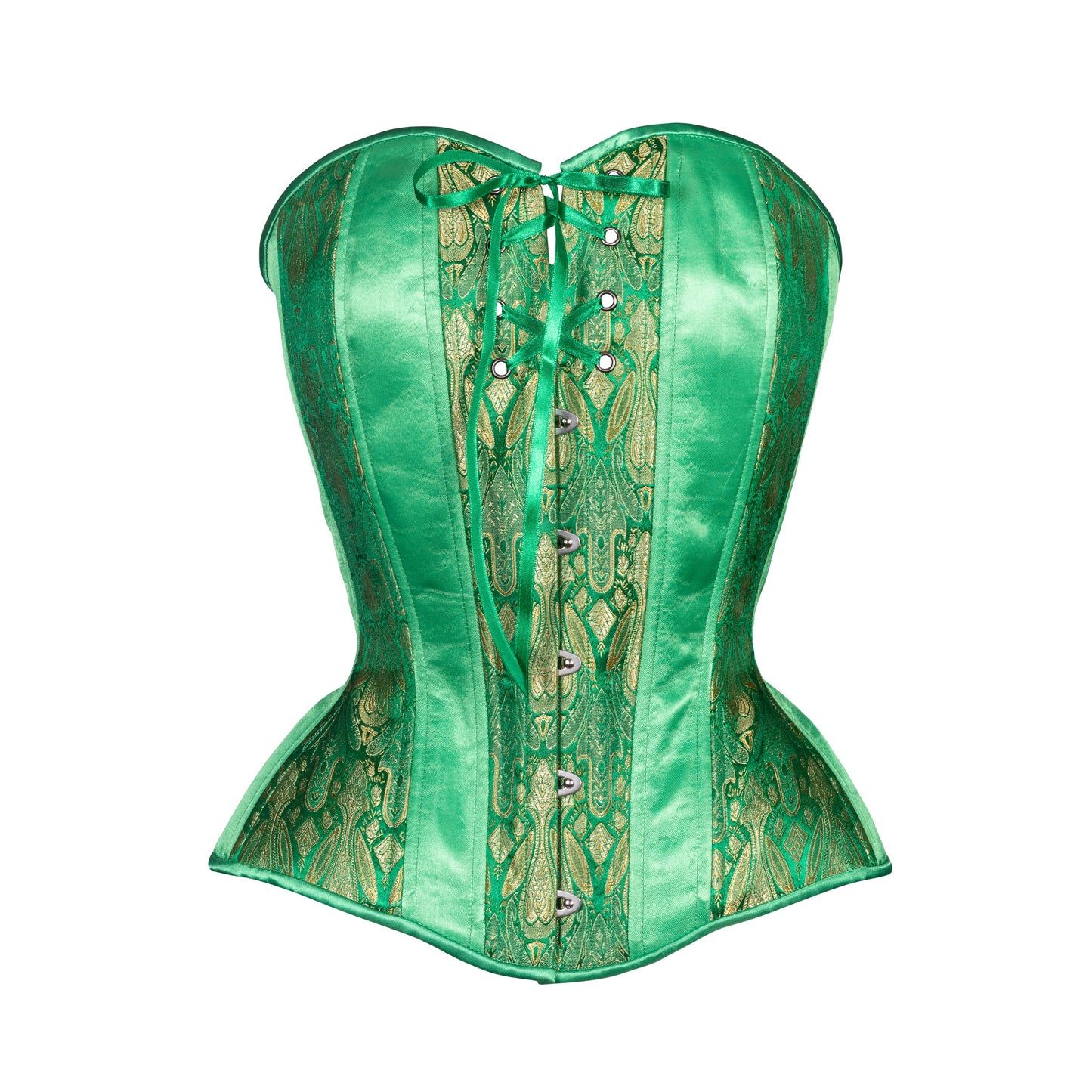 Emerald Overbust Corset, NEW Hourglass Silhouette, Regular