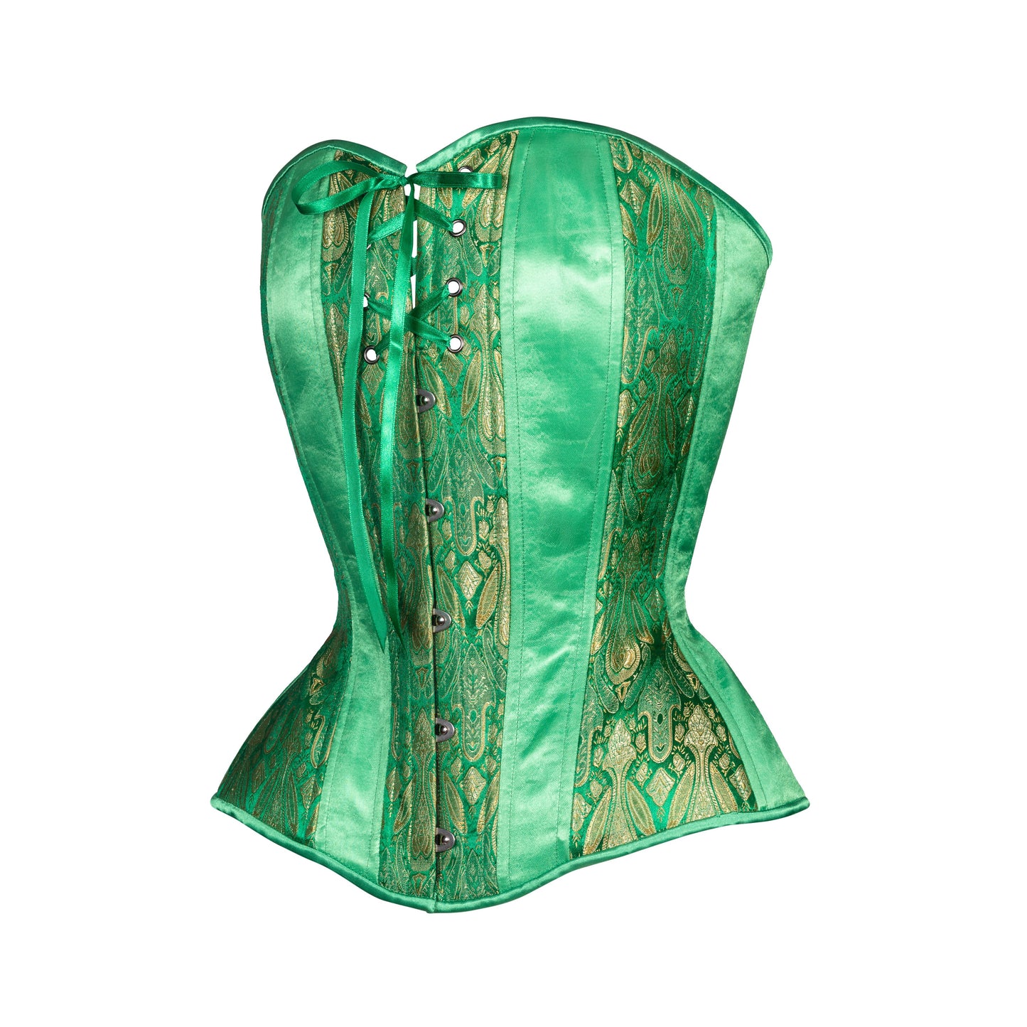 Emerald Overbust Corset, NEW Hourglass Silhouette, Regular