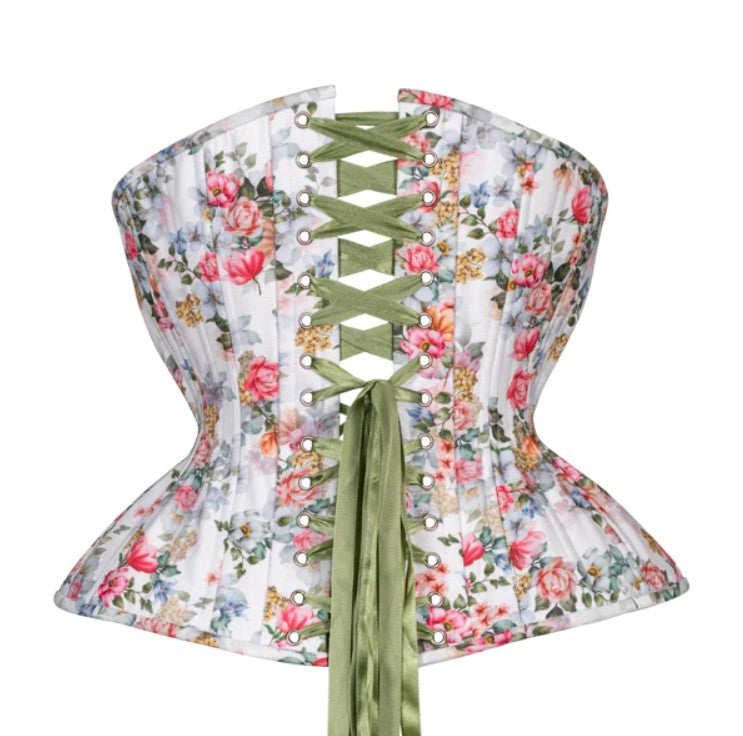 Floral Sweetness Cupped Corset, Gemini Silhouette, Regular