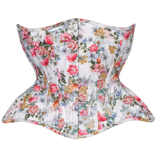 Floral Sweetness Cupped Corset, Gemini Silhouette, Regular