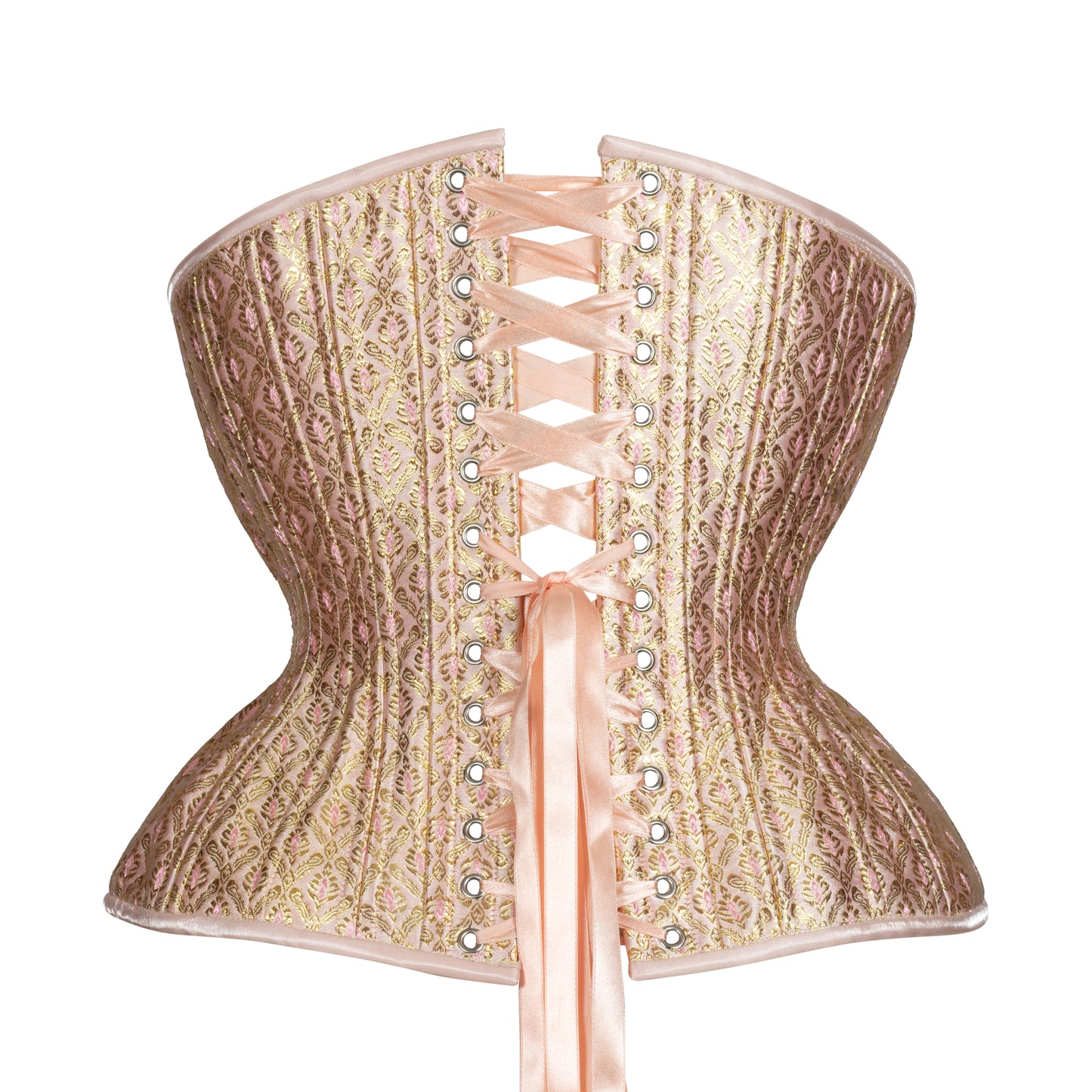 Gilded Versailles in Blush Cupped Corset, Gemini Silhouette, Regular