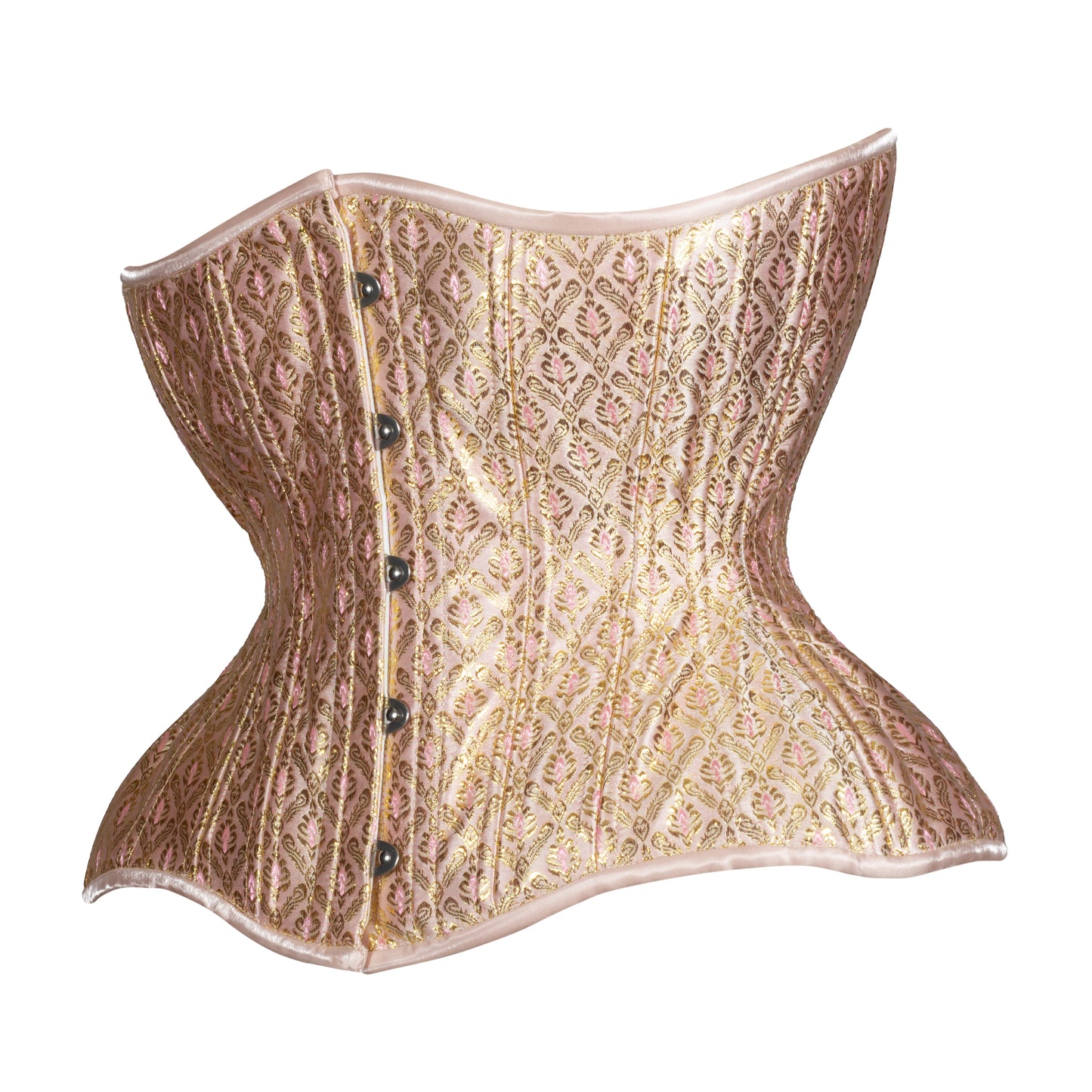 Gilded Versailles in Blush Cupped Corset, Gemini Silhouette, Regular