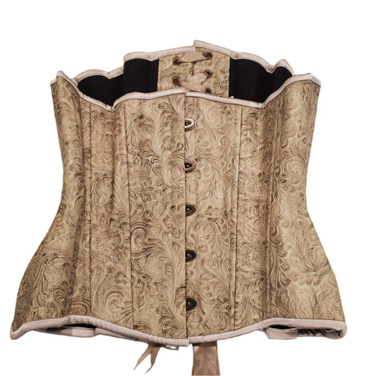 Wrought Iron Straight Corset, Gemini Silhouette, Regular