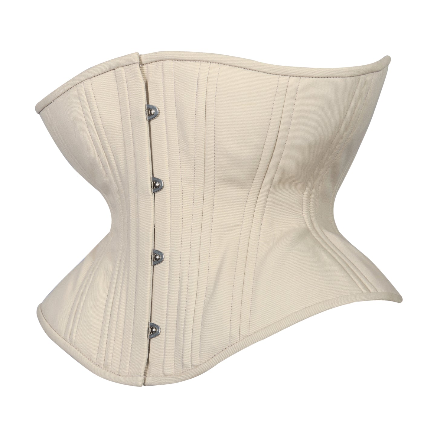 Creme Cotton Corset, Libra Silhouette, Regular