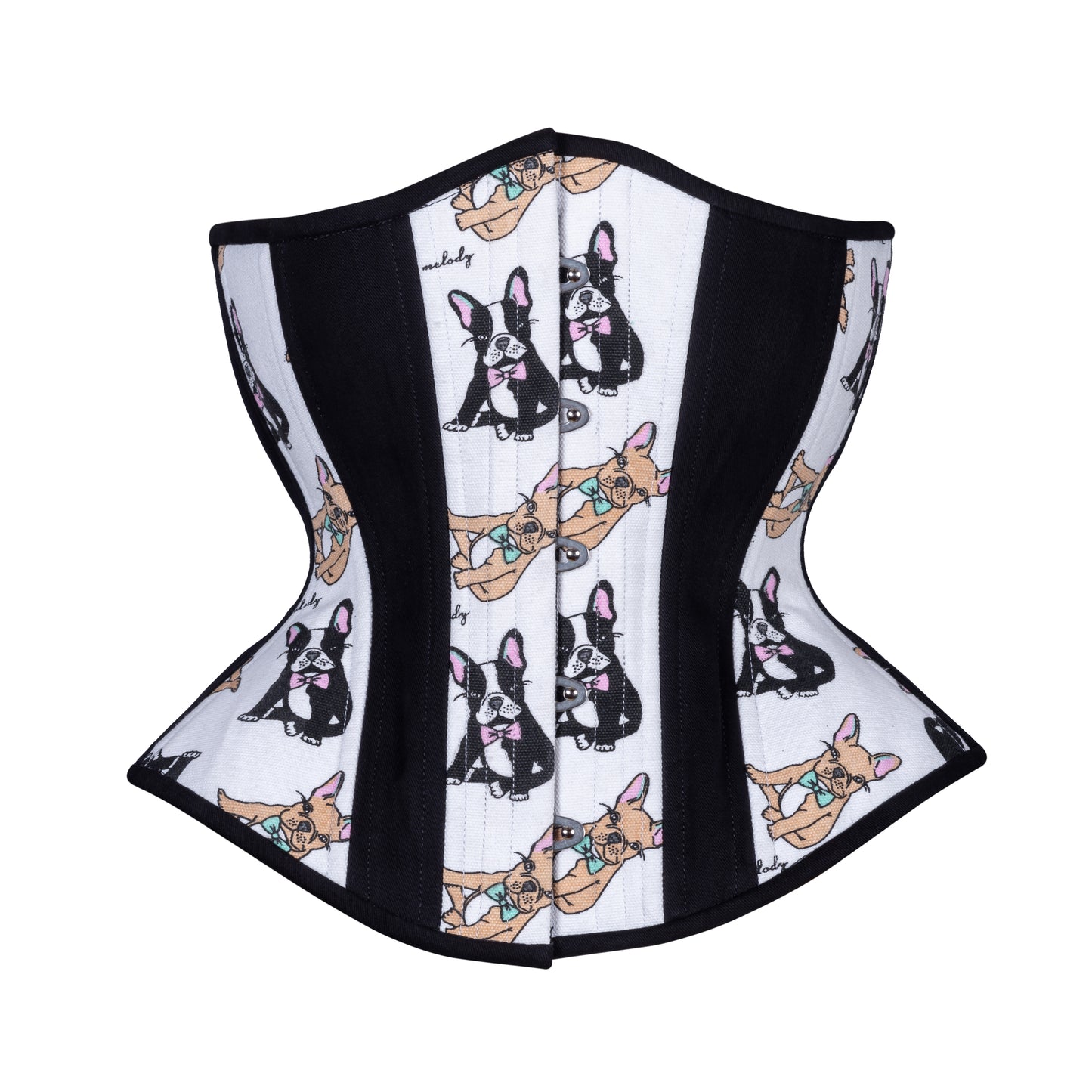 French Bulldogs Novice Corset, Hourglass Silhouette, Regular