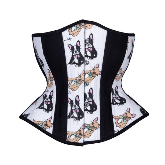 French Bulldogs Novice Corset, Hourglass Silhouette, Regular