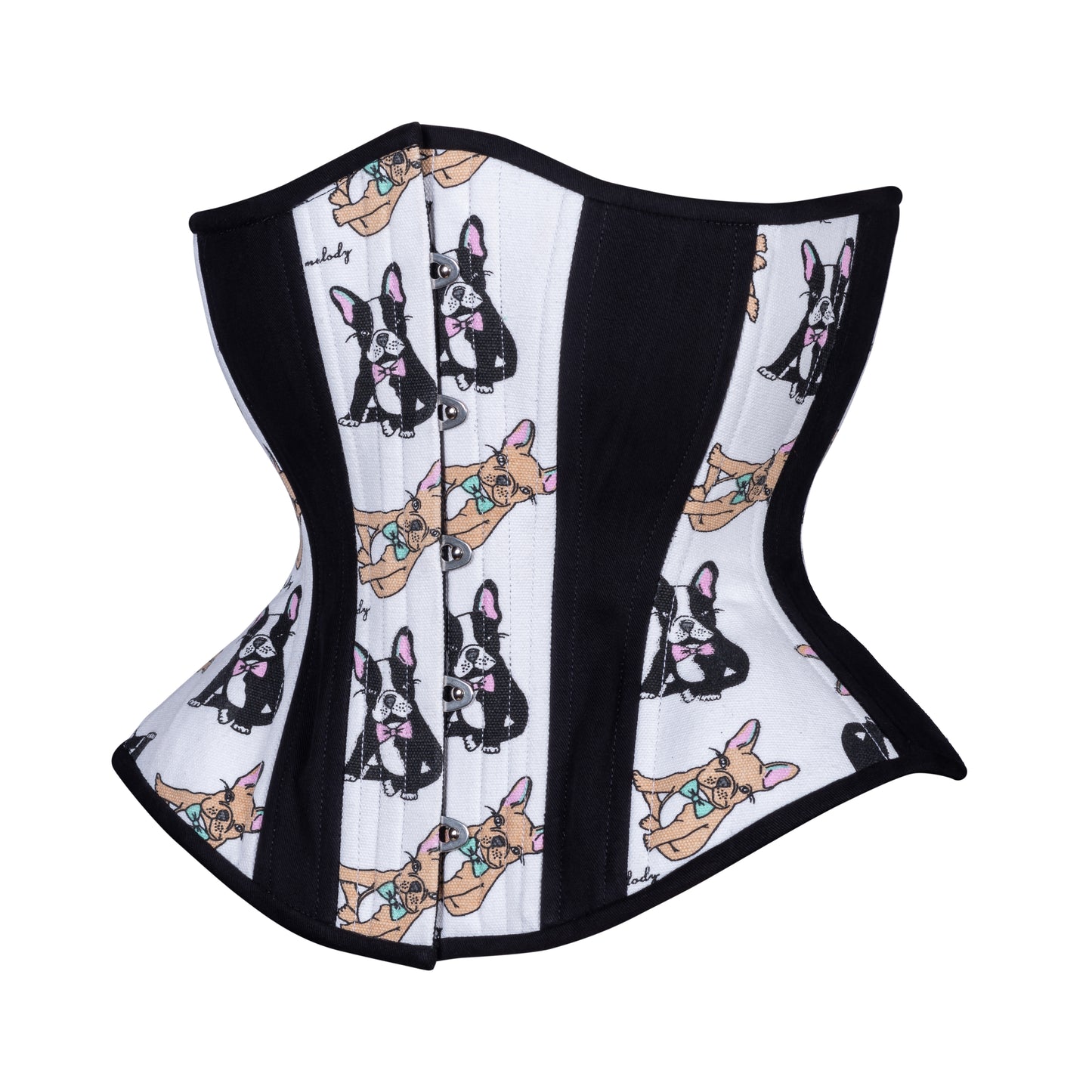 French Bulldogs Novice Corset, Hourglass Silhouette, Regular