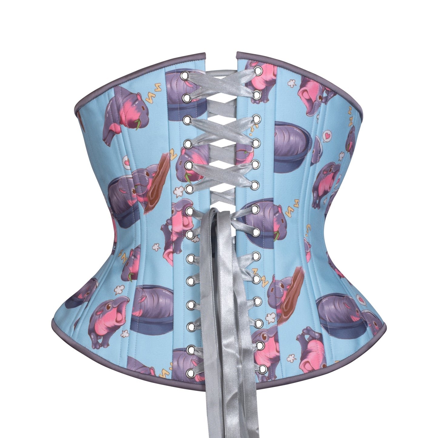 Happy Hippos Novice Corset, Hourglass Silhouette, Regular