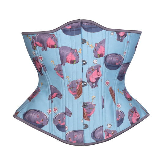 Happy Hippos Novice Corset, Hourglass Silhouette, Regular