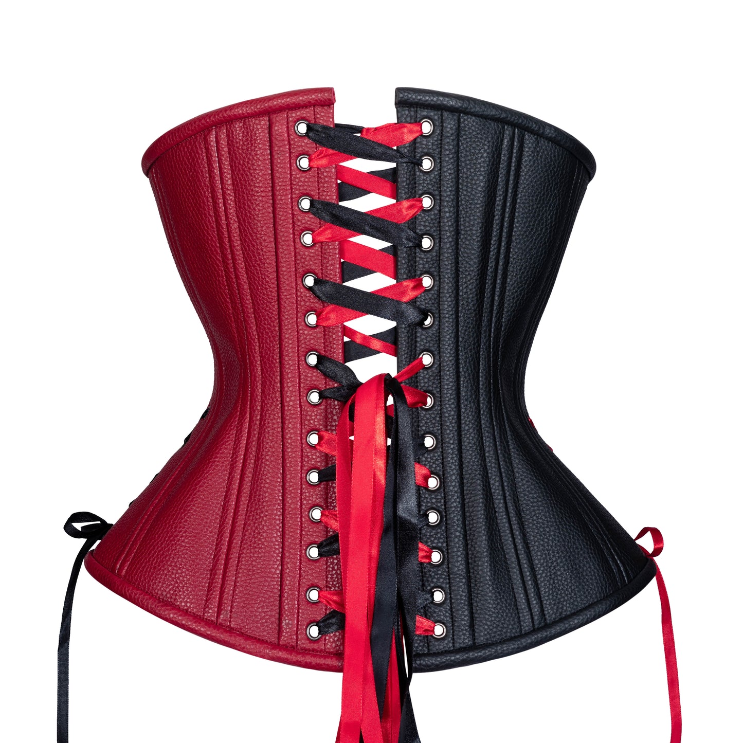 Harlequin Ruckus Corset, Hourglass Silhouette, Long