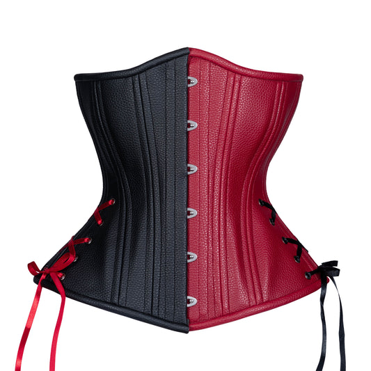 Harlequin Ruckus Corset, Hourglass Silhouette, Long