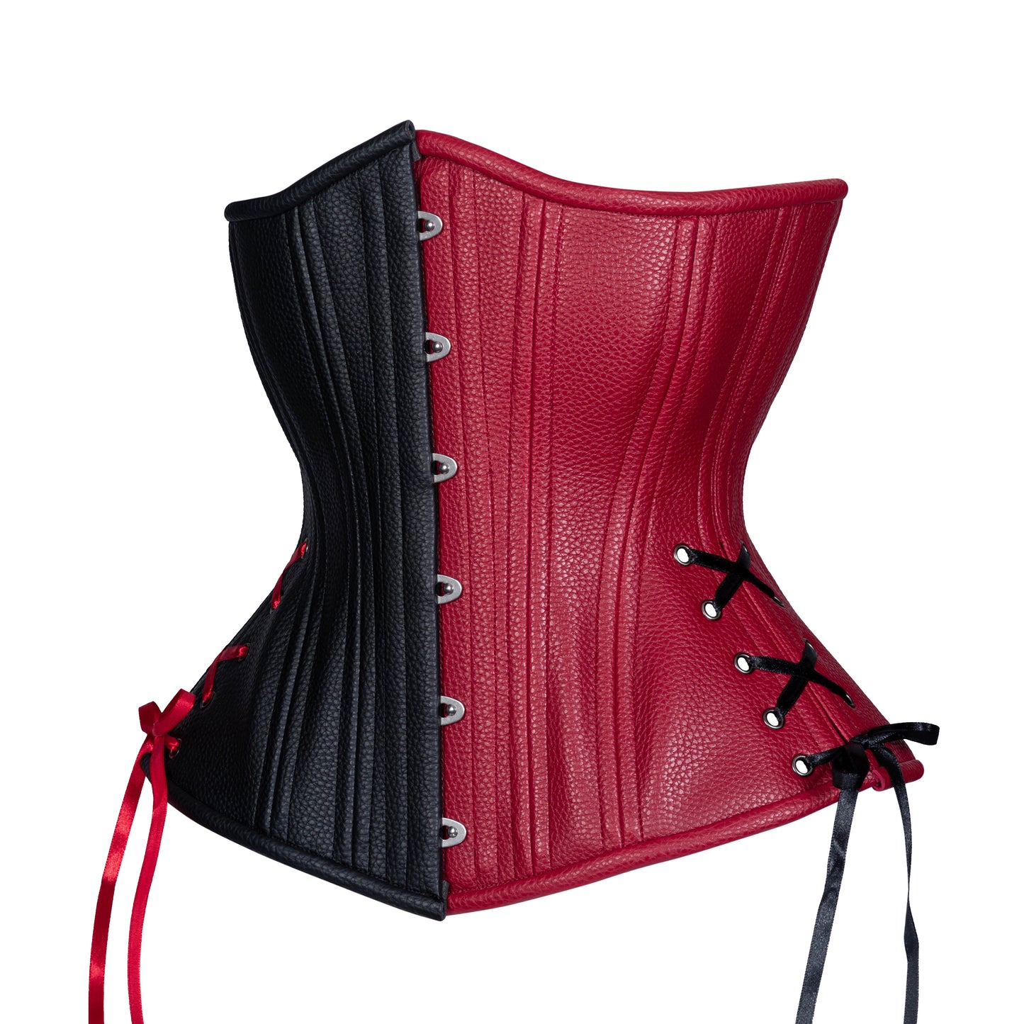 Harlequin Ruckus Corset, Hourglass Silhouette, Long