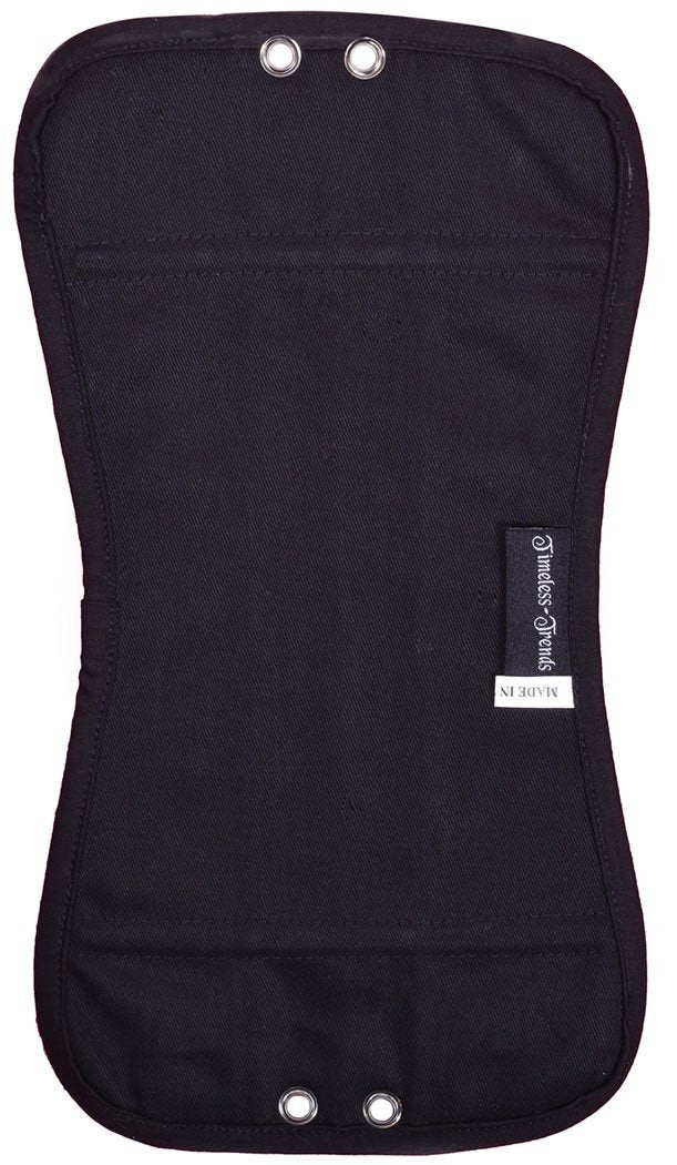 Corset Modesty Panel Black – Timeless Returns