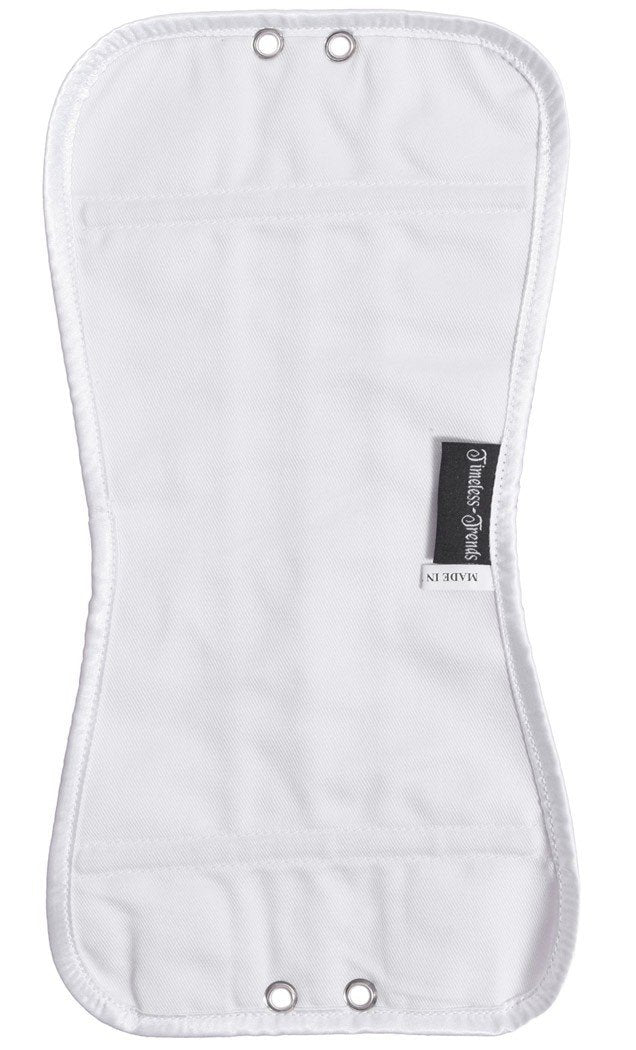 Corset Modesty Panel White – Timeless Returns