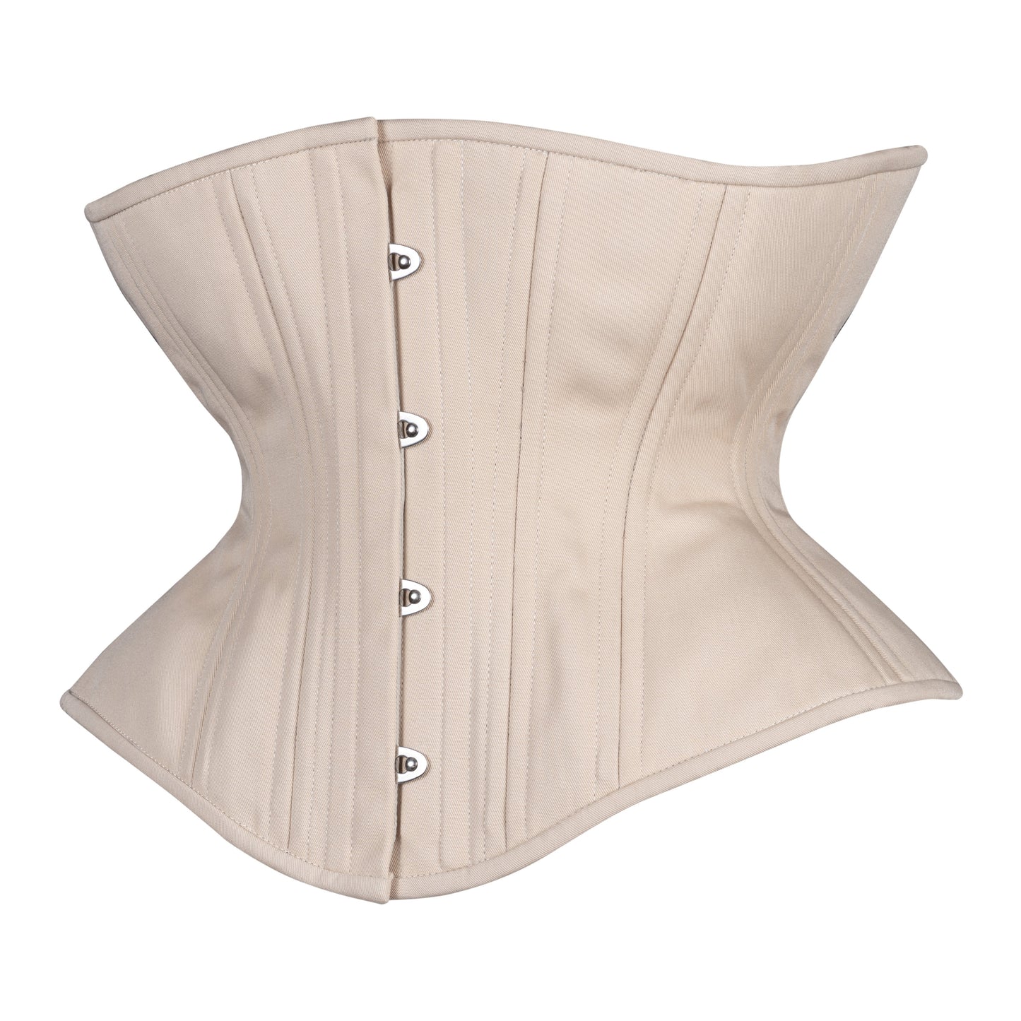 Beige Cotton Corset, Libra Silhouette, Regular